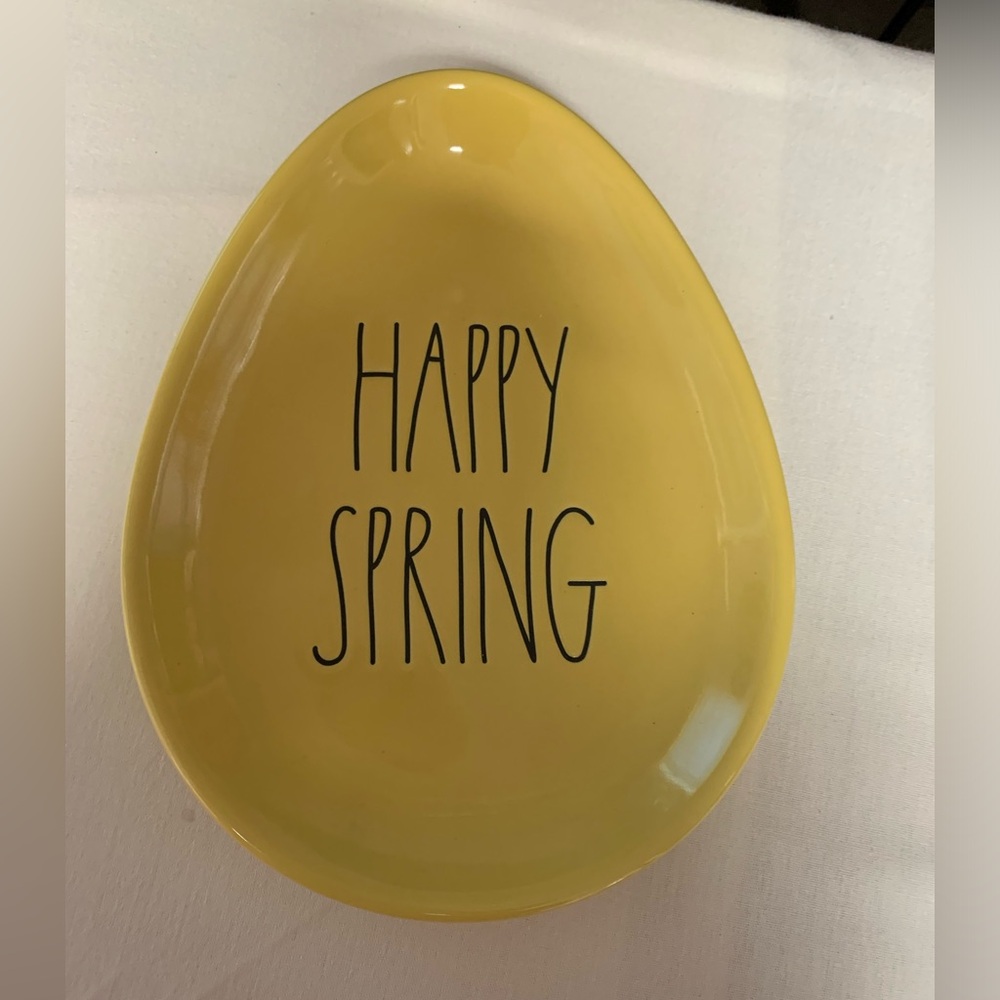 Rae Dunn. HAPPY SPRING dish